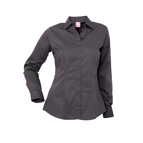 CAMISA BBO GABARDINA DAMA MANGA LARGA - Vista 8